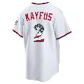 Youth No.2 CJ Kayfus Cleveland Guardians White Limited USA 250 Fourth Of July Home Stadium Jersey